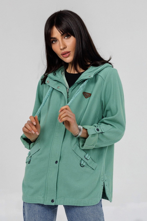 Джинсовая куртка оливковая Джинсовая куртка оливка 645-8