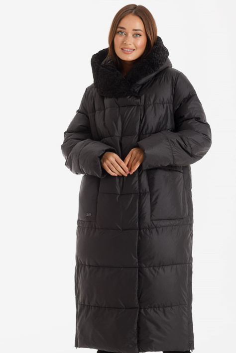 Пуховик ковдра на жінці Пуховик ковдра жіночий 716-2