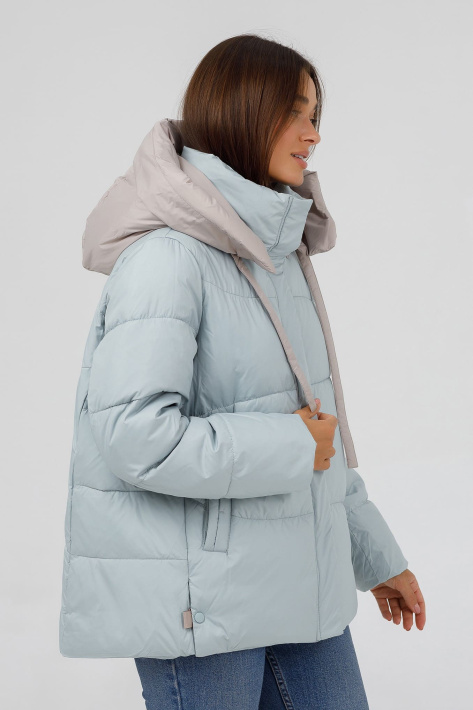 Куртка-зефірка зимова тіффані Куртка-зефірка 718-07-5