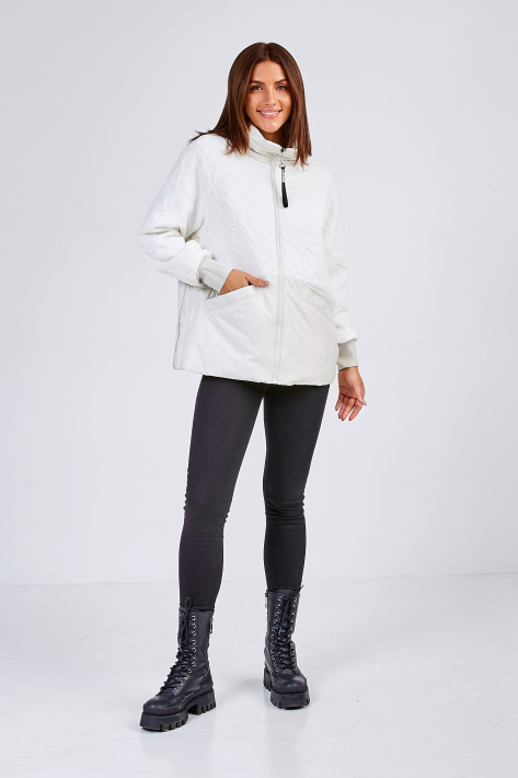 Куртка oversize женская белая Куртка oversize 762-11-5
