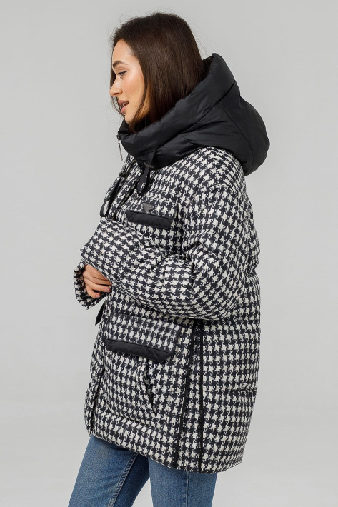 Куртка-пуховик оверсайз Куртка-пуховик молодіжний 828-1