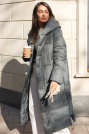 Пуховик жіночий зимовий довгий Пуховик жіночий 831-88