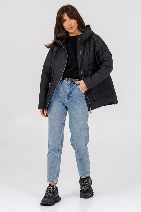 Куртка Oversize чорного кольору Куртка Oversize 8625-5