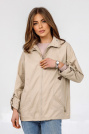 Ветровка oversize женская со спущенным плечом Ветровка oversize 867-093