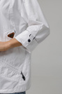 Ветровка Cotton белая рукав Ветровка Cotton белая 885-5