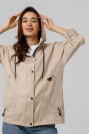 Ветровка Cotton женская цвет беж  Ветровка Cotton беж 885