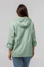 Ветровка Cotton оливковая с капюшоном Ветровка Cotton оливка 885-3