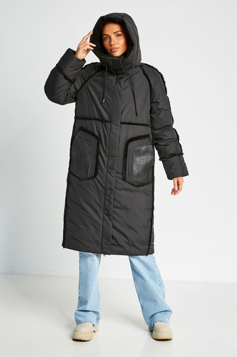 Пуховик дублёнка 987 от Дарда Пуховик дублёнка 987-23