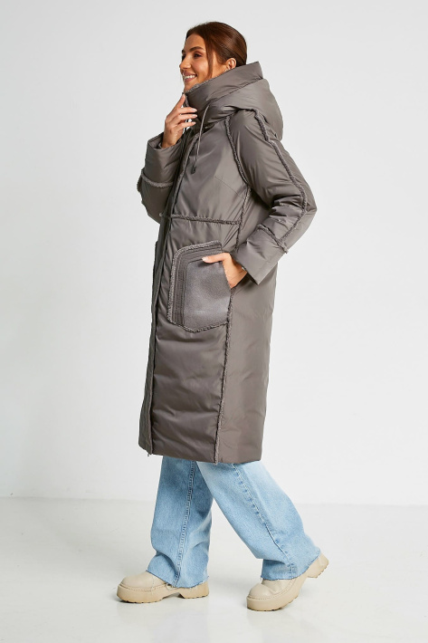 Пуховик дублёнка 4 Пуховик дублёнка 987-4