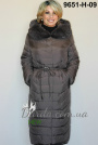 Зимнее пальто женское с мехом норки Fadorlloy 9651-Н фото 1