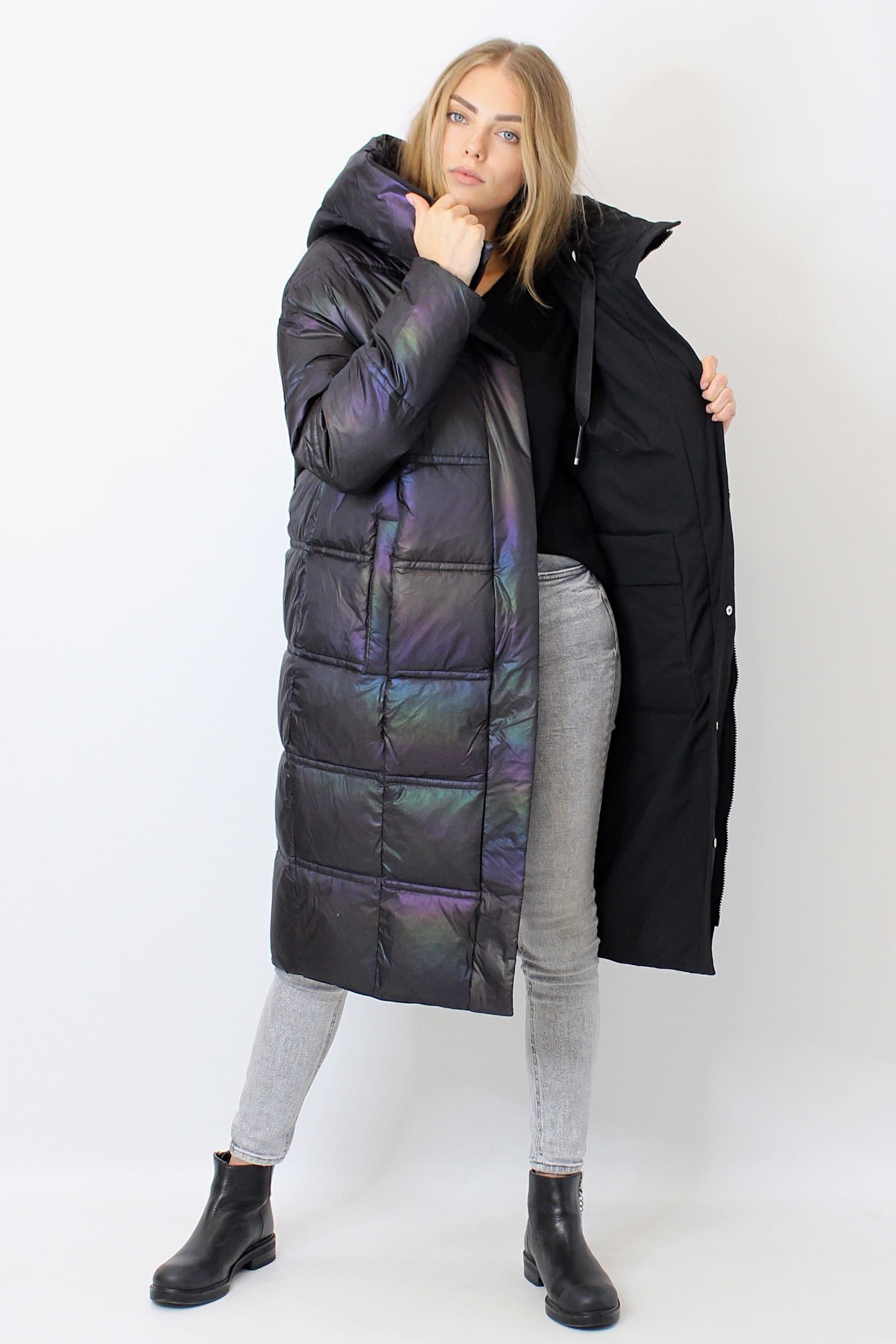 Пуховик-парка двухсторонняя Snow Owl 21А685 купить Украине