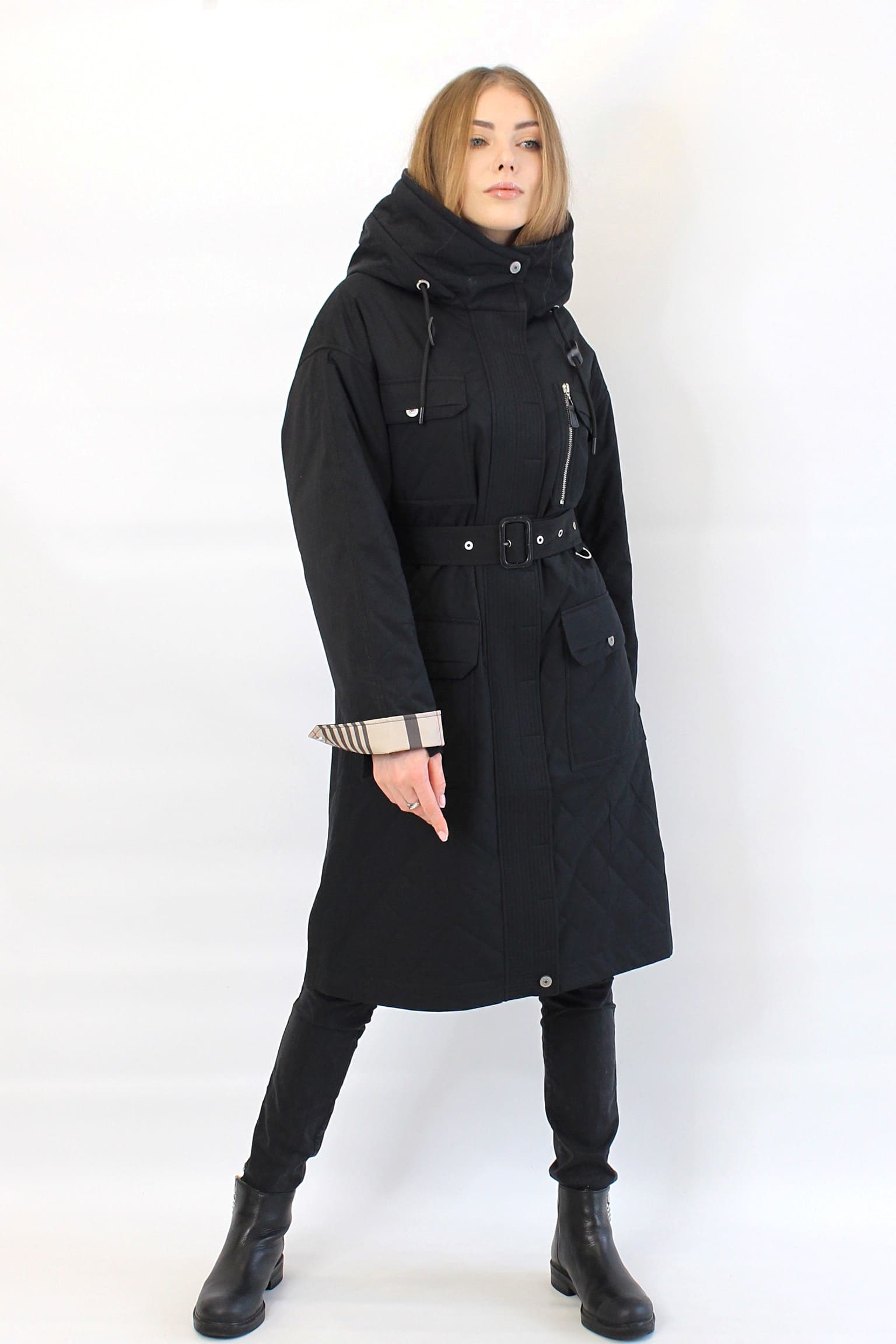 BURBERRY ダウンラグ 150x70cm Burberry пуховик из полиамида черный мужской 175231 — Мужские